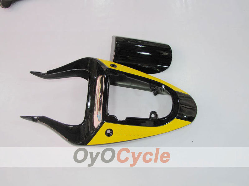 Kit de carénage à injection pour GSX R600 01-03 - Jaune, argent - Style d'origine #OYO87901085