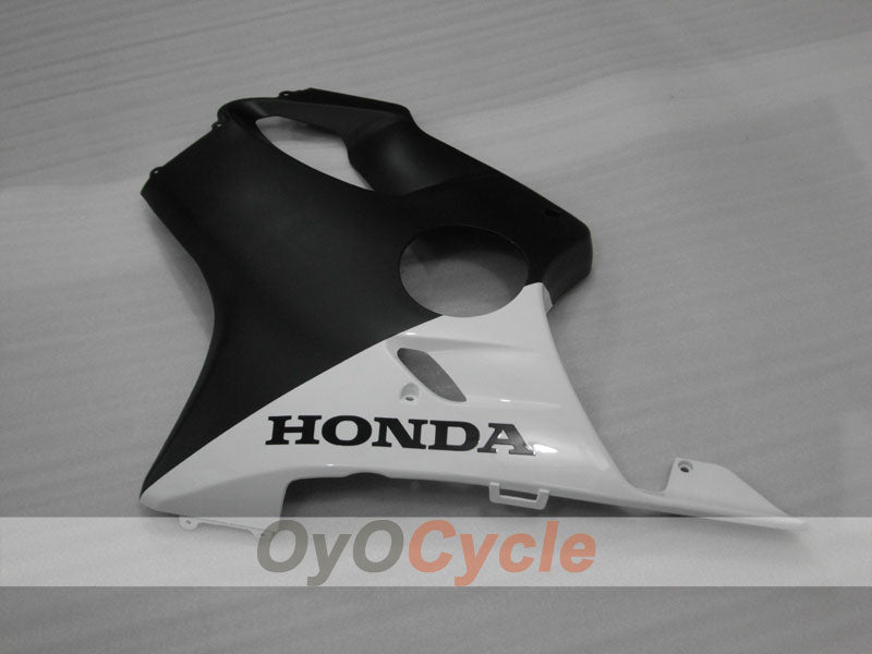 Kit de carénage à injection pour CBR600F4i 04-07 - Blanc, Noir, Mat - Style usine #OYO87900206