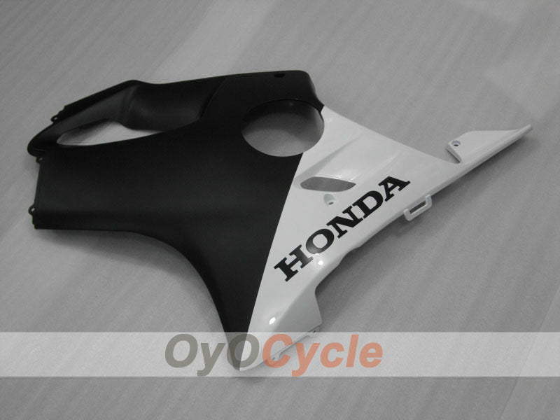 Kit de carénage à injection pour CBR600F4i 04-07 - Blanc, Noir, Mat - Style usine #OYO87900206