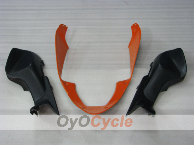 Kit de carénage injecté pour CBR600F4i 01-03 - Orange, Noir - Style d'origine #OYO87900167