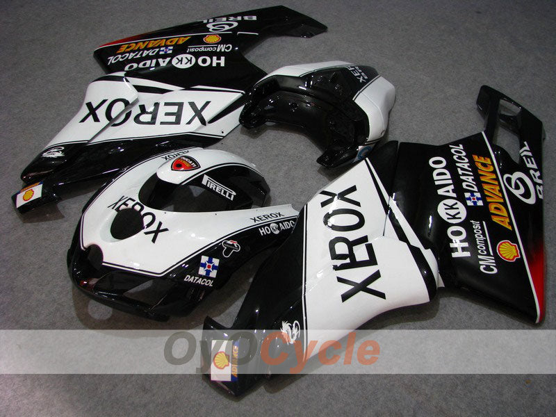 Kit de carénage à injection pour Ducati 999 05-06 - Blanc, Noir - Xerox #OYO87902387 Image principale du produit