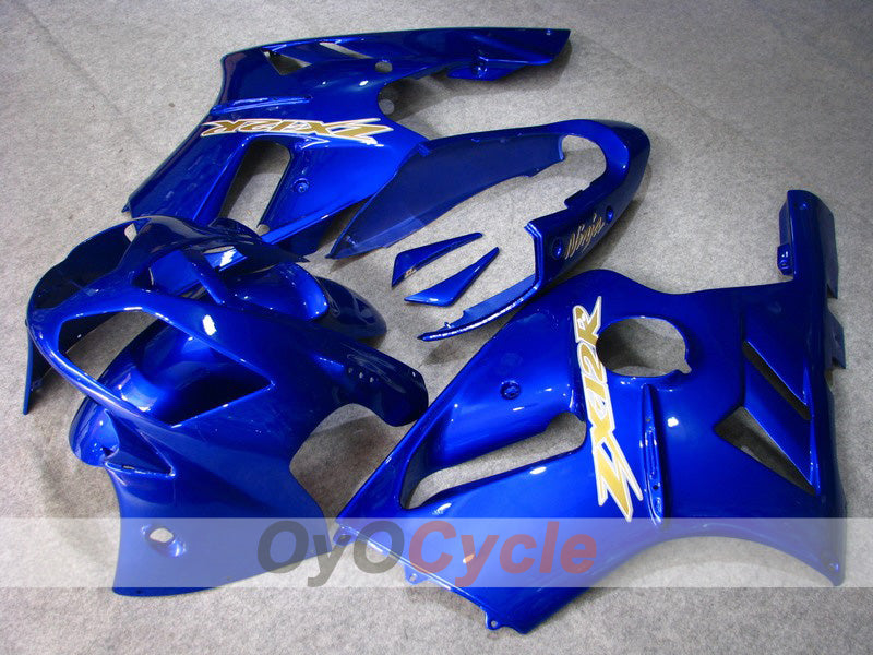 Kit de carénage injecté pour NINJA ZX-12R de 02-05 - Bleu - Style d'origine #OYO87903111
