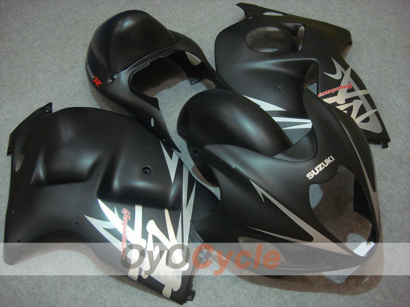 Kit de carénages à injection pour GSXR1300 Hayabusa 99-07 - Noir, mat - Style d'origine #OYO87902684 Image principale du produit