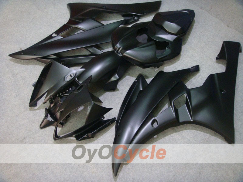 Kit de carénage injecté pour YZF-R6 06-07 - Noir, mat - Style usine #OYO87900948
