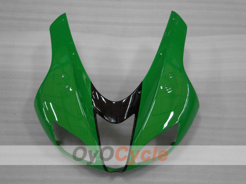 Kit de carénage à injection pour NINJA ZX-6R 07-08 - Vert, Noir - Flamme #OYO87901931