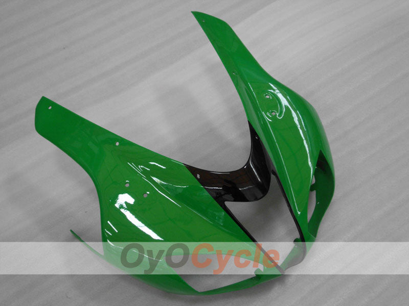 Kit de carénage à injection pour NINJA ZX-6R 07-08 - Vert, Noir - Flamme #OYO87901931