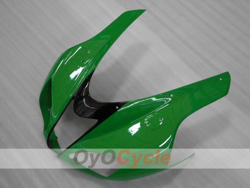 Kit de carénage à injection pour NINJA ZX-6R 07-08 - Vert, Noir - Flamme #OYO87901931