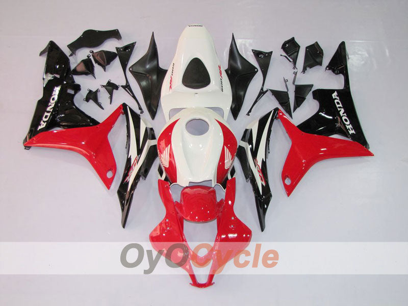 Kit de carénage à injection pour CBR600RR 07-08 - Rouge, Noir - Style d'origine #OYO87900384 Image secondaire du produit