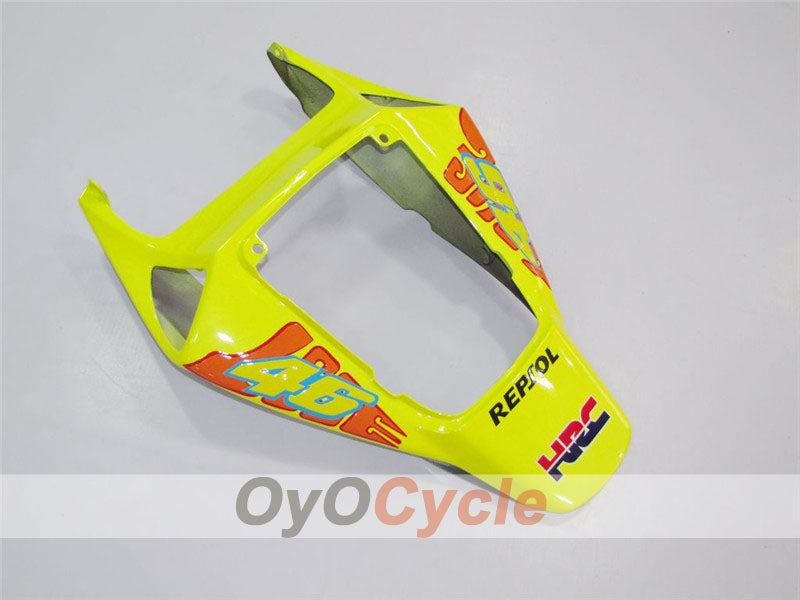 Kit de carénage à injection pour CBR1000RR 06-07 - Jaune, Noir - Rossi #OYO87900639