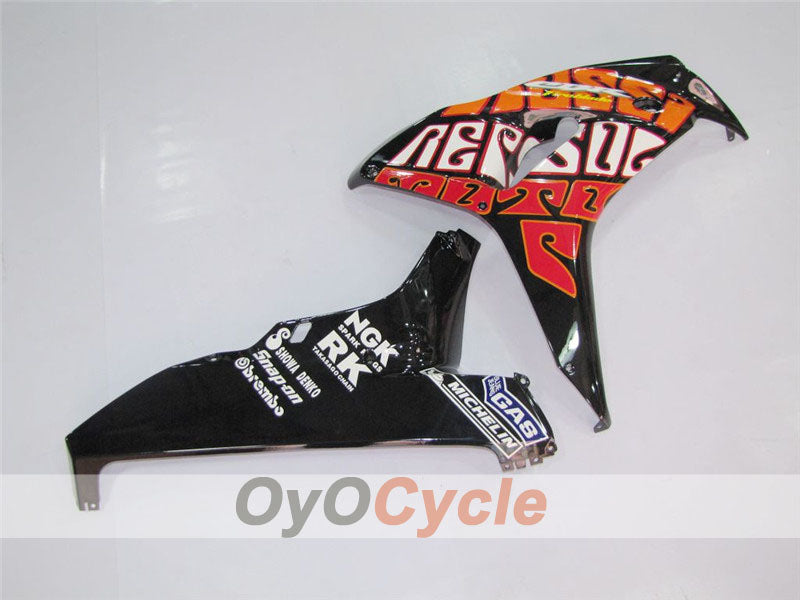 Kit de carénage à injection pour CBR1000RR 06-07 - Jaune, Noir - Rossi #OYO87900639