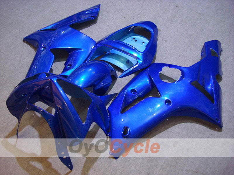 Kit de carénage à injection pour NINJA ZX-6R 03-04 - Bleu - Style usine #OYO87901753