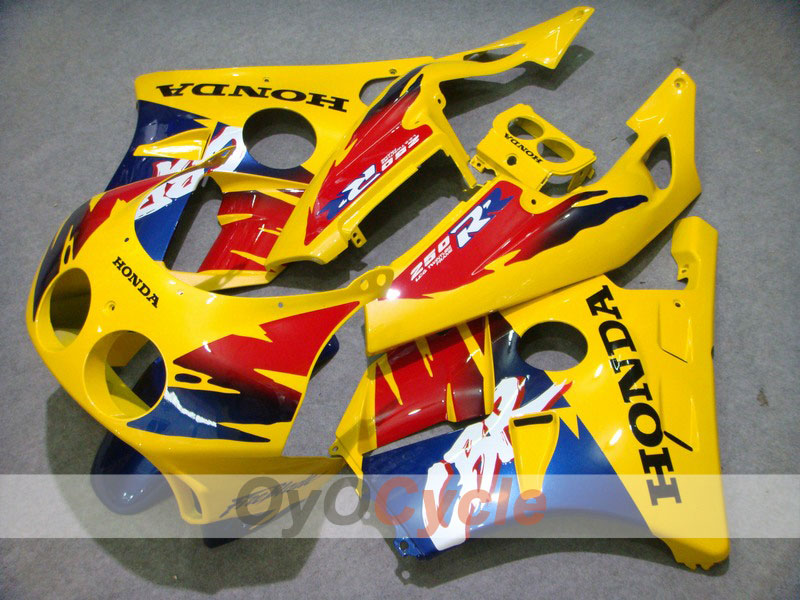 Kit de carénage à injection pour CBR250RR 90-94 - Rouge, Jaune - Fireblade #OYO87902929 Image principale du produit