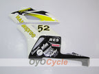 Kit de carénage à injection pour CBR1000RR 04-05 - Jaune, Blanc - HANN Spree #OYO87902843