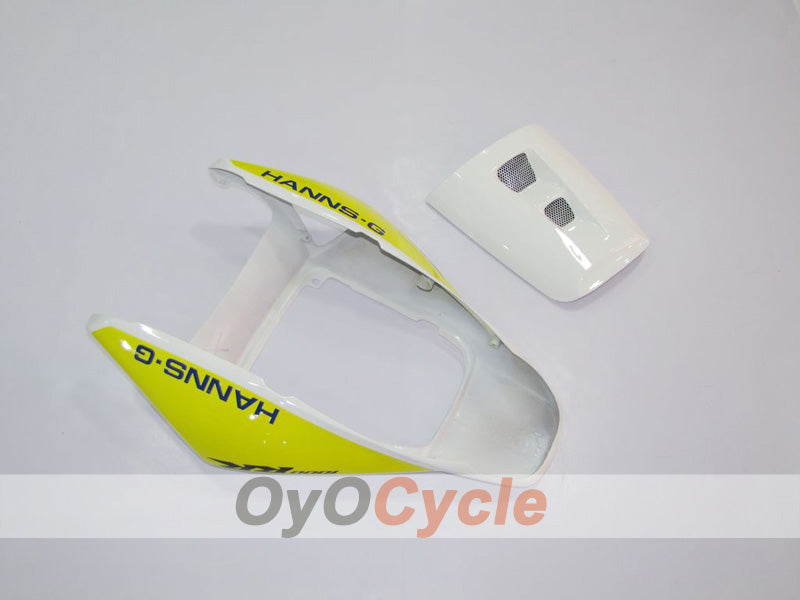 Kit de carénage à injection pour CBR1000RR 04-05 - Jaune, Blanc - HANN Spree #OYO87902843