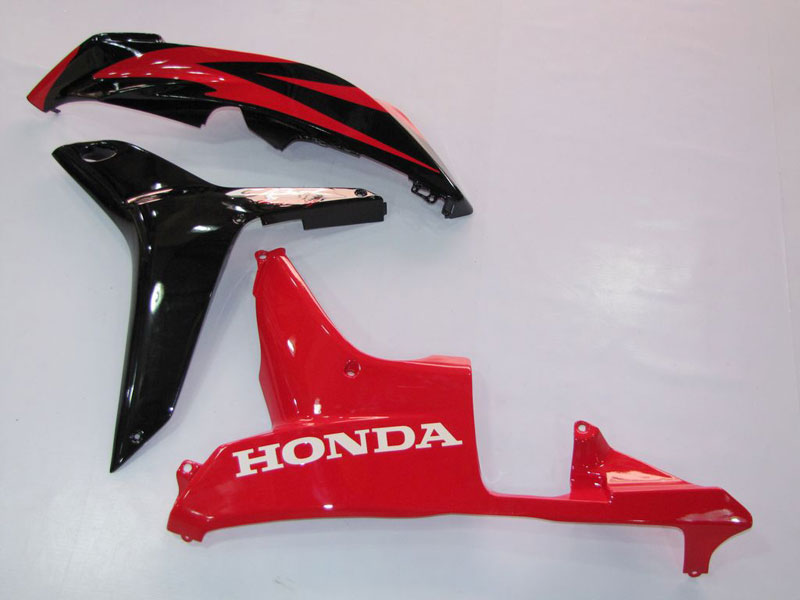 Kit de carénage à injection pour CBR600RR 07-08 - Rouge, Noir - Style d'origine #OYO87900386