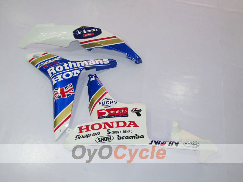 Kit de carénage injecté pour CBR600RR 07-08 - Bleu, Blanc - Rothmans #OYO87900422 Image secondaire du produit