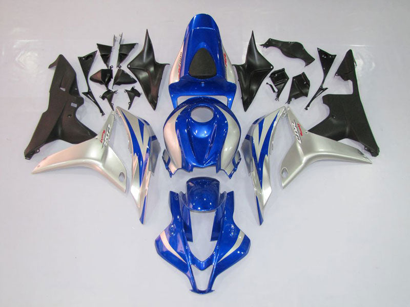 Kit de carénage à injection pour CBR600RR 07-08 - Bleu, Noir - Style d'origine #OYO87900388