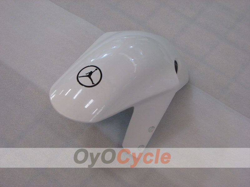 Kit de carénage à injection pour GSX R600 01-03 - Blanc, Noir - MICHELIN #OYO87905100