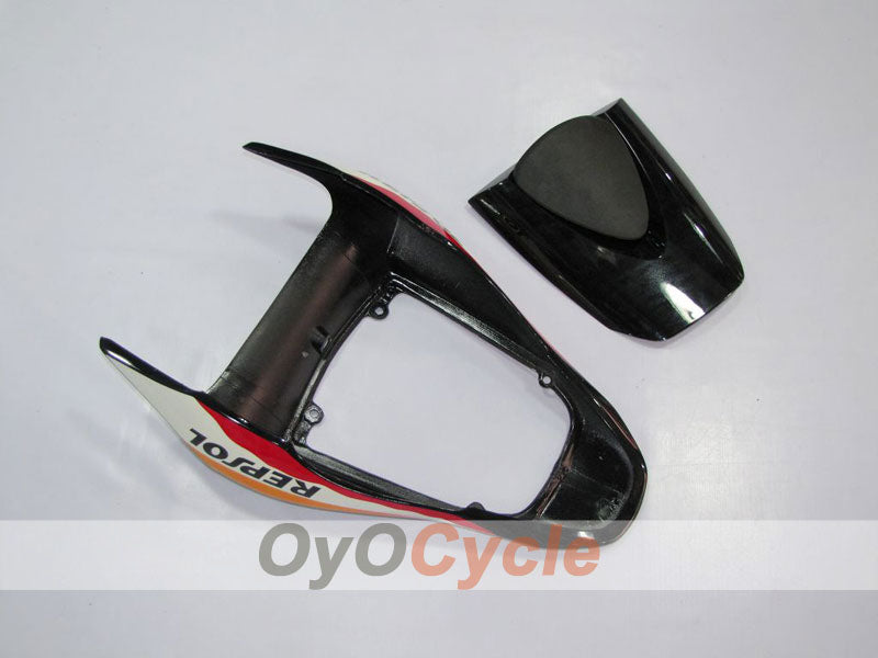 Kit de carénage injecté pour CBR600RR 07-08 - Orange, Noir - Repsol #OYO87900425
