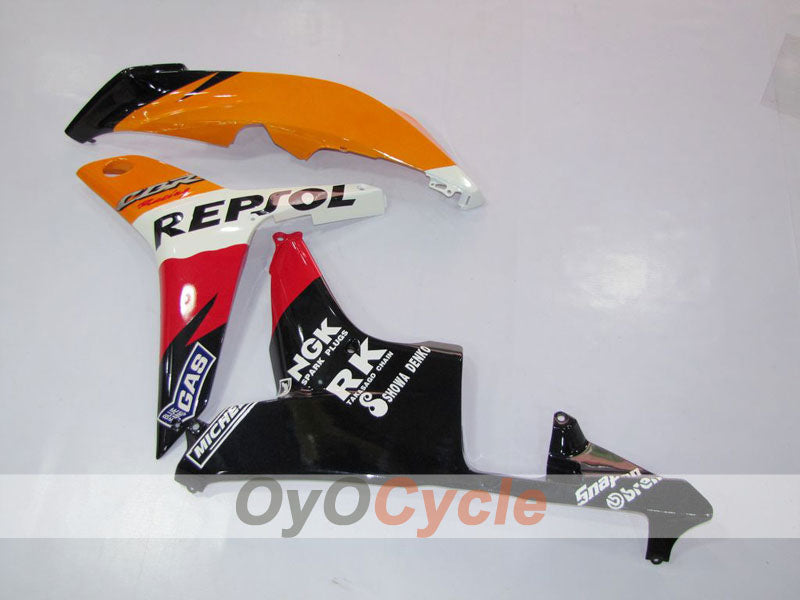 Kit de carénage injecté pour CBR600RR 07-08 - Orange, Noir - Repsol #OYO87900425 Image secondaire du produit