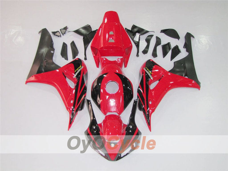 Kit de carénages à injection pour CBR1000RR 06-07 - Rouge, noir - Style d'origine #OYO87900625