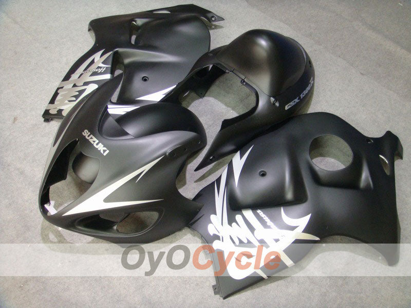 Kit de carénages à injection pour GSXR1300 Hayabusa 99-07 - Noir, mat - Style d'origine #OYO87902688