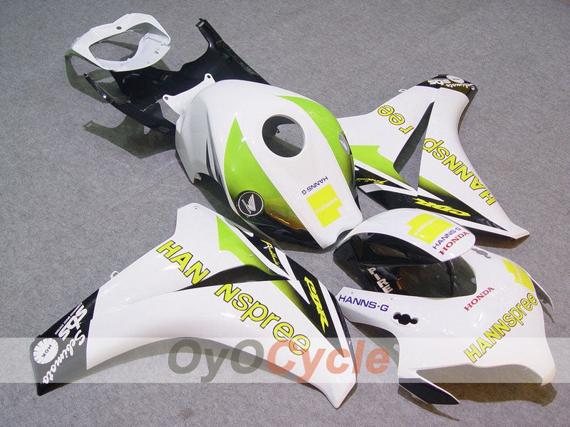 Kit de carénage injecté pour CBR1000RR 08-11 - Blanc, Noir - HANN Spree #OYO87900687 Image principale du produit