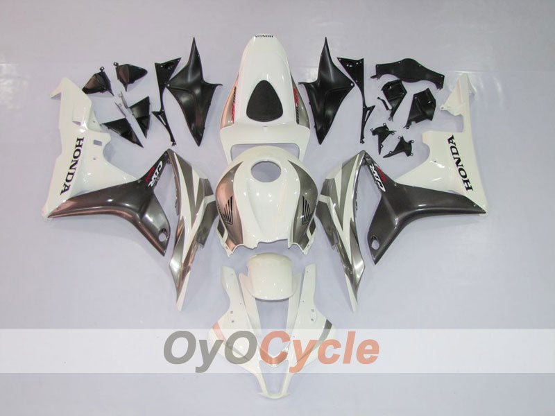Kit de carénage à injection pour CBR600RR 07-08 - Blanc, Argent - Style d'origine #OYO87900382 Image principale du produit