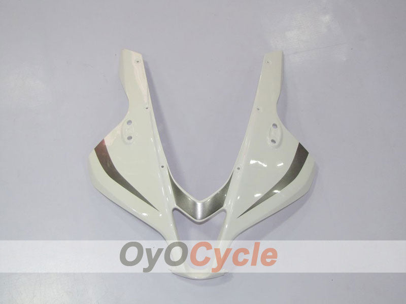 Kit de carénage à injection pour CBR600RR 07-08 - Blanc, Argent - Style d'origine #OYO87900382