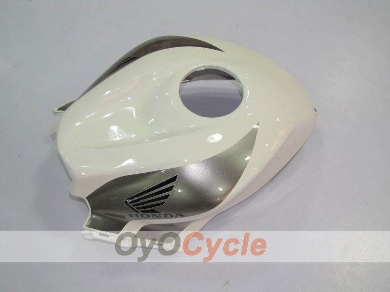 Kit de carénage à injection pour CBR600RR 07-08 - Blanc, Argent - Style d'origine #OYO87900382