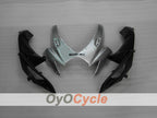 Kit de carénage à injection pour GSX R600 06-07 - Blanc, Argent - Style d'origine #OYO87901523