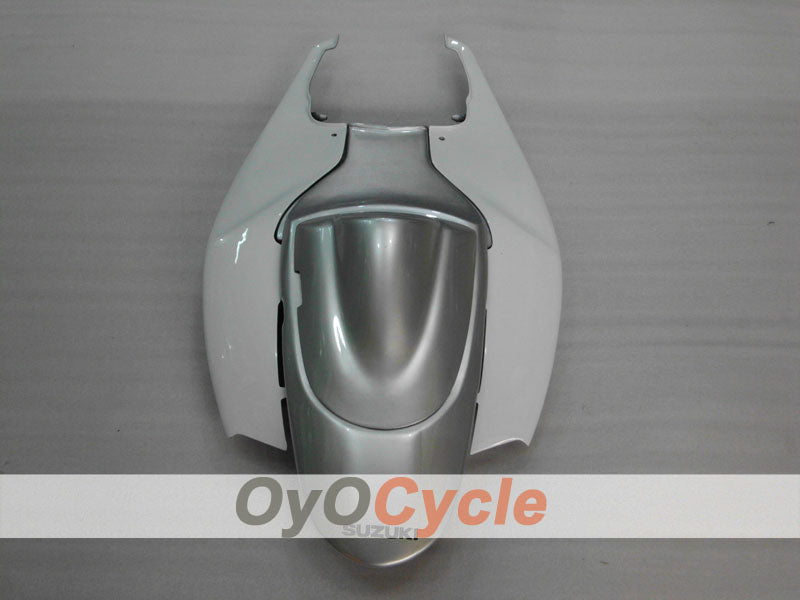 Kit de carénage à injection pour GSX R600 06-07 - Blanc, Argent - Style d'origine #OYO87901523
