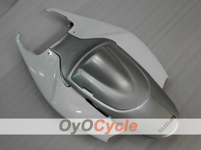 Kit de carénage à injection pour GSX R600 06-07 - Blanc, Argent - Style d'origine #OYO87901523