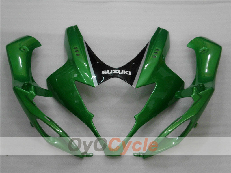 Kit de carénage à injection pour GSX R1000 05-06 - Vert, Noir - Style d’origine #OYO87901983