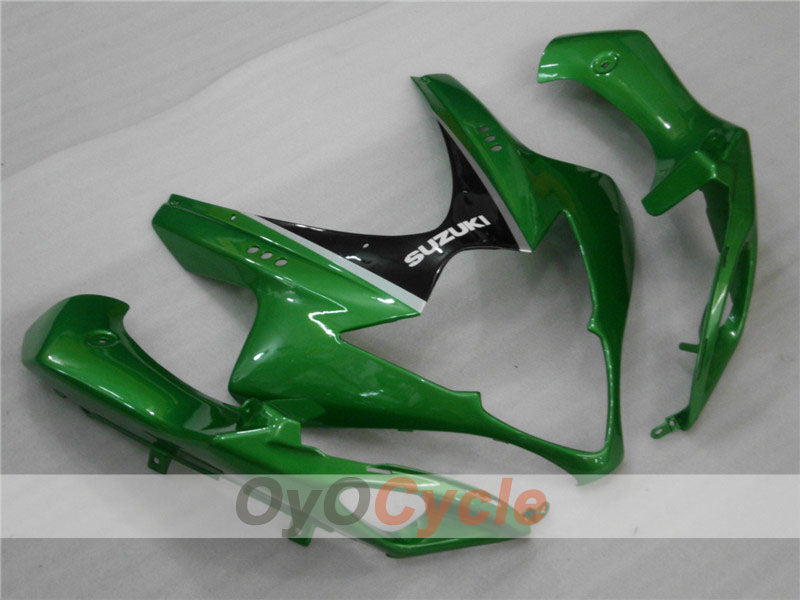 Kit de carénage à injection pour GSX R1000 05-06 - Vert, Noir - Style d’origine #OYO87901983
