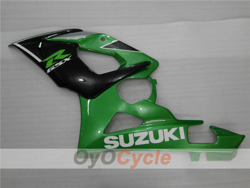 Kit de carénage à injection pour GSX R1000 05-06 - Vert, Noir - Style d’origine #OYO87901983
