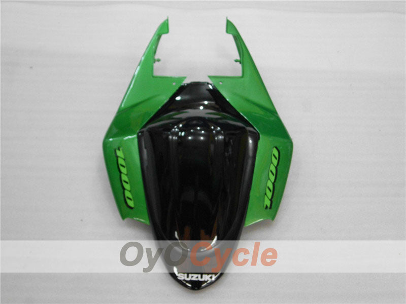 Kit de carénage à injection pour GSX R1000 05-06 - Vert, Noir - Style d’origine #OYO87901983