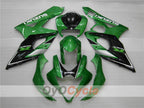 Kit de carénage à injection pour GSX R1000 05-06 - Vert, Noir - Style d’origine #OYO87901983