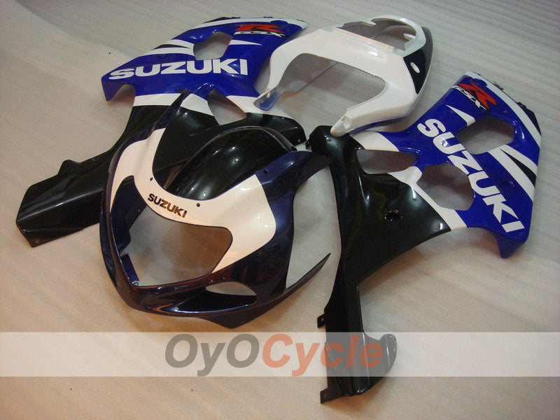 Kit de carénage à injection pour GSX R750 00-03 - Bleu, Noir - Style usine #OYO87901115 Image principale du produit
