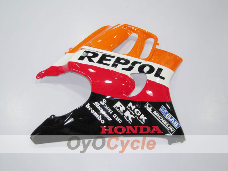 Kit de carénage à injection pour CBR600F3 97-98 - Orange, Noir - MICHELIN, Repsol #OYO87902856 Image secondaire du produit