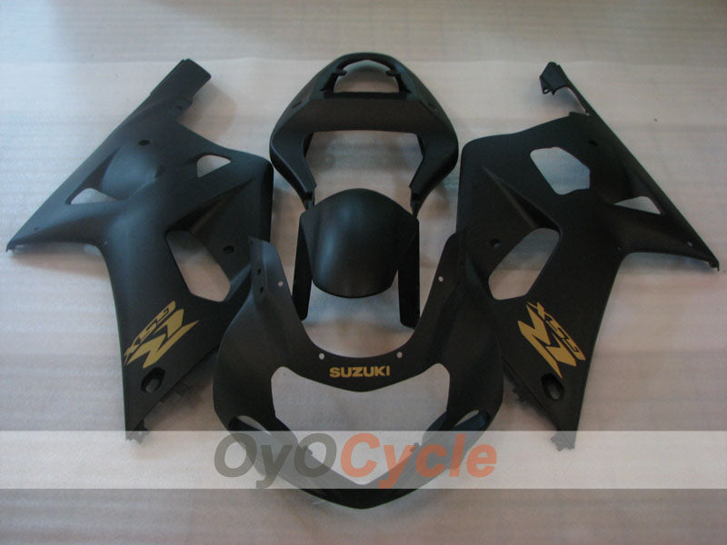 Kit de carénage à injection pour GSX R600 01-03 - Noir - Style d'origine #OYO87905103