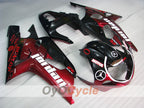 Kit de carénage à injection pour GSX R600 01-03 - Rouge, noir - Jordan #OYO87905105
