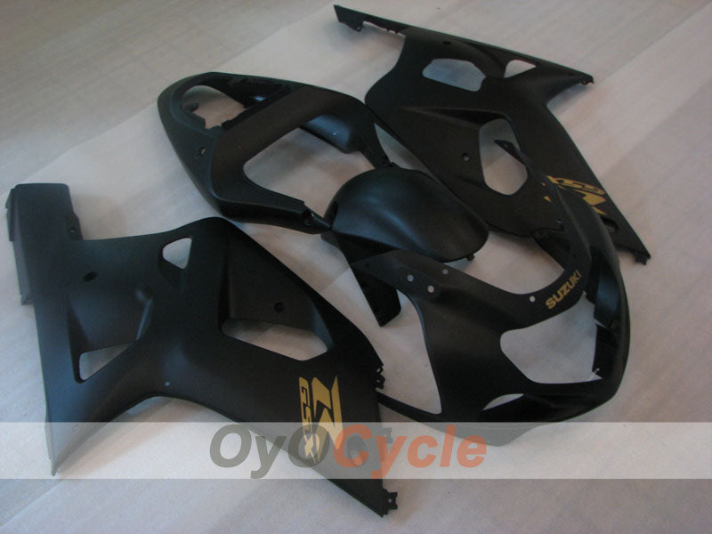 Kit de carénage à injection pour GSX R600 01-03 - Noir - Style d'origine #OYO87905103