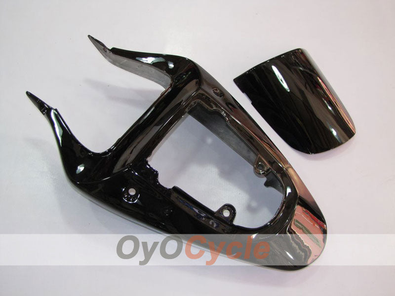 Kit de carénages à injection pour GSX R750 00-03 - Bleu, Noir - Flamme #OYO87901046