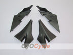 Kit de carénage à injection pour NINJA ZX-10R 04-05 - Noir, Argent - Flamme #OYO87902819