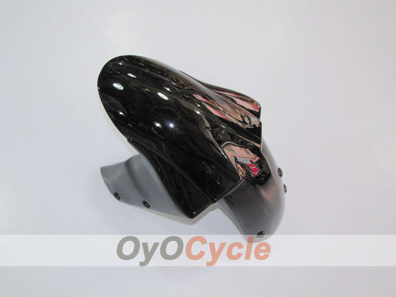 Kit de carénage à injection pour NINJA ZX-10R 04-05 - Noir, Argent - Flamme #OYO87902819