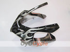 Kit de carénage à injection pour NINJA ZX-10R 04-05 - Noir, Argent - Flamme #OYO87902819