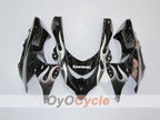 Kit de carénage à injection pour NINJA ZX-10R 04-05 - Noir, Argent - Flamme #OYO87902819