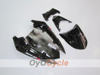 Kit de carénage à injection pour NINJA ZX-10R 04-05 - Noir, Argent - Flamme #OYO87902819