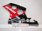 Kit de carénage injecté pour GSXR600 04-05 - Rouge, Noir - Jordan, MICHELIN #OYO87901190